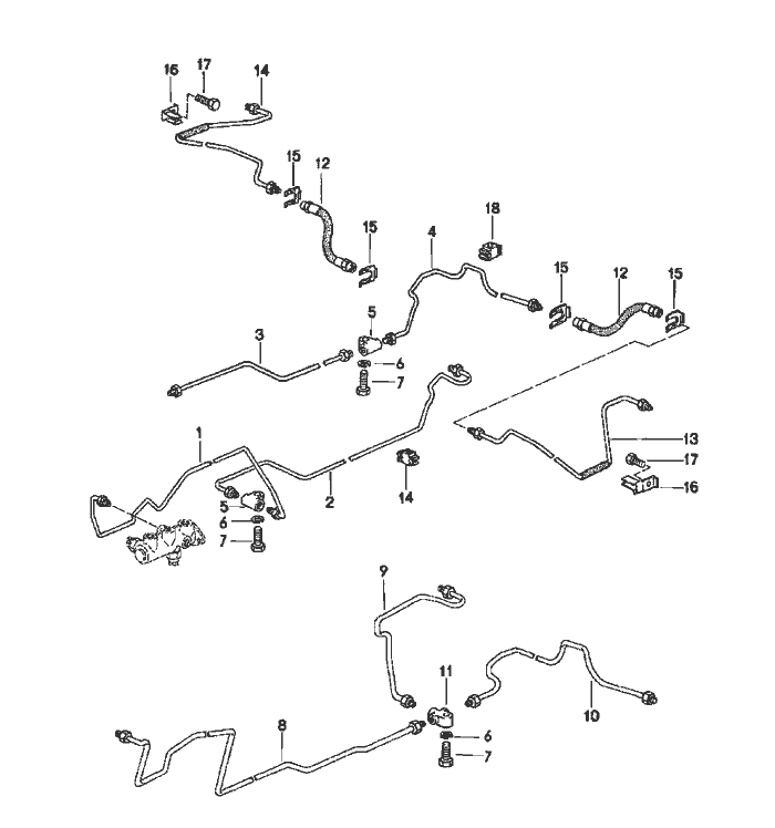 Bremse Lines
